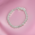 Rosalind Beaded Bracelet / 925 Sterling Silver view 3