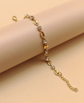 Sonia Coffee Bean Bracelet / 18K Gold Plated view 2