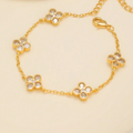 The Diamond Clover Bracelet view 3