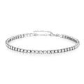 Cassie Gold Tennis Bracelet / Stainless Steel view 6