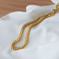 Delicate Cuban Link Bracelet / Stainless Steel view 5