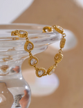 Drew Heart Diamond Bracelets view 5