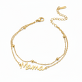 MAMA Double Chain Bracelet view 1
