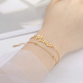 MAMA Double Chain Bracelet view 4