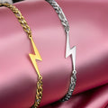 Priya Lightening Bracelets / Stainless Steel view 1