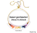 The Chakra Crystal Healing Bracelet / Stainless Steel view 5