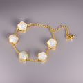 Esmeralda Clover Bracelets / Stainless Steel view 2