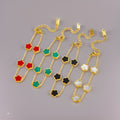 Esmeralda Clover Bracelets / Stainless Steel view 8
