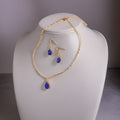 Beverly Blue Waterdrop Set / Stainless steel view 2