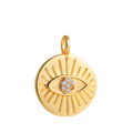 Solara Protection Necklace Charm / Stainless Steel view 1
