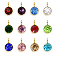 The Birth Stone Charms / 18K Gold Plated view 4