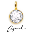 The Birth Stone Charms / 18K Gold Plated view 12