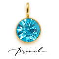 The Birth Stone Charms / 18K Gold Plated view 10