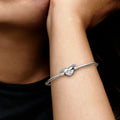 Winged Heart Charm Bracelet / 925 Sterling Silver view 3