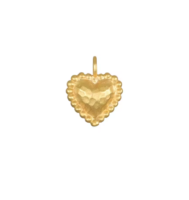 Gilded Romance Charm / 18K Gold Plated