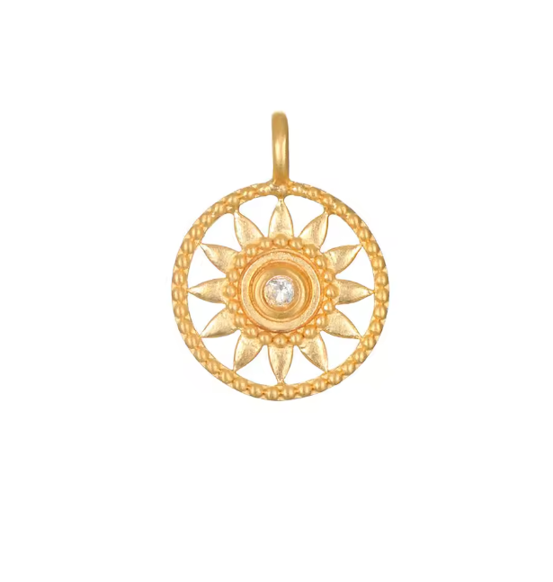 Golden Zenith Charm / 18K Gold Plated
