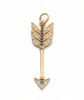 The Arrow Charm / 18K Gold Plated view 1