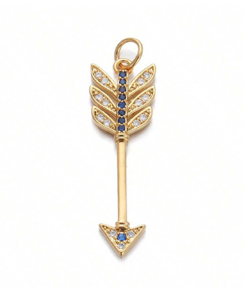 The Arrow Charm / 18K Gold Plated