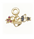 The Forever Family Charm / 18K Gold Plated view 1