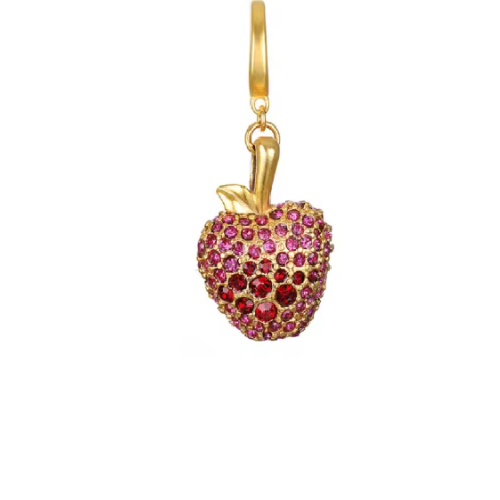 The Luxe Apple Charm / 18K Gold Plated