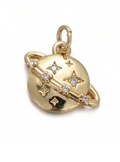 The Planet Charm / 18K Gold Plated view 1