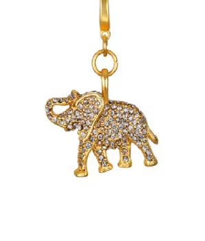 The Prosperity Elephant Charm / 18K Gold Plated - Nina Kane Jewellery