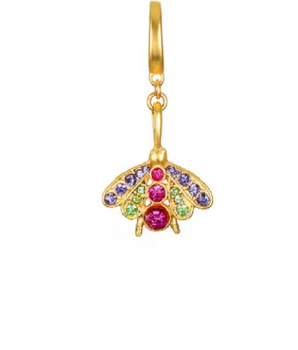 The Rainbow Wings Charm / 18K Gold Plated - Nina Kane Jewellery