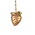 The Strawberry Luxe Charm / 18K Gold Plated view 1