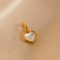 The Venus Heart Charm / 18K Gold Plated view 1