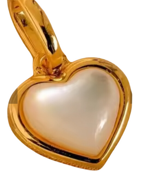 The Venus Heart Charm / 18K Gold Plated - Nina Kane Jewellery