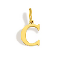 The Innital Letter Charms / 18K Gold Plated view 5