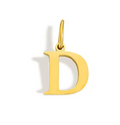 The Innital Letter Charms / 18K Gold Plated view 6