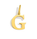 The Innital Letter Charms / 18K Gold Plated view 9