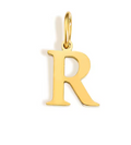 The Innital Letter Charms / 18K Gold Plated view 18