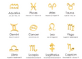 The Star Sign Charms / 18K Gold Plated view 4