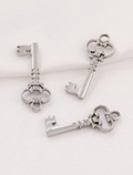 The Vintage Key Charms / 18K Gold Plated view 2