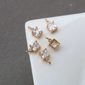 The Lumiere Square Charms / 18K Gold Plated view 5