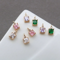 The Lumiere Square Charms / 18K Gold Plated view 2
