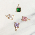 The Lumiere Square Charms / 18K Gold Plated view 1