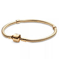 The Snake Chain Charm Bracelets / 925 Sterling Silver view 4