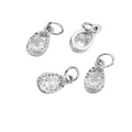 Assorted Crystal Charms / Stainless Steel view 5