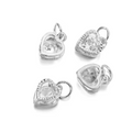 Assorted Crystal Charms / Stainless Steel view 2