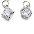 Assorted Crystal Charms / Stainless Steel view 6