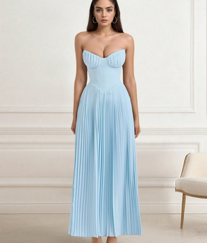 The Lucy Pleated Dress