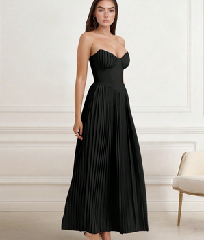 The Lucy Pleated Dress