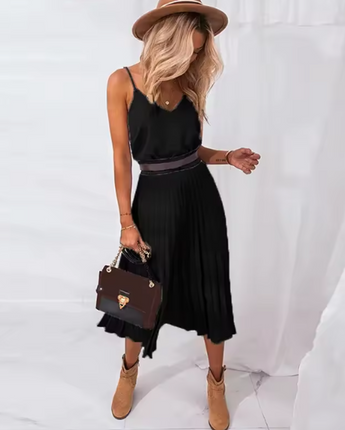 The Pleated Skirt Dress - Nina Kane Jewellery