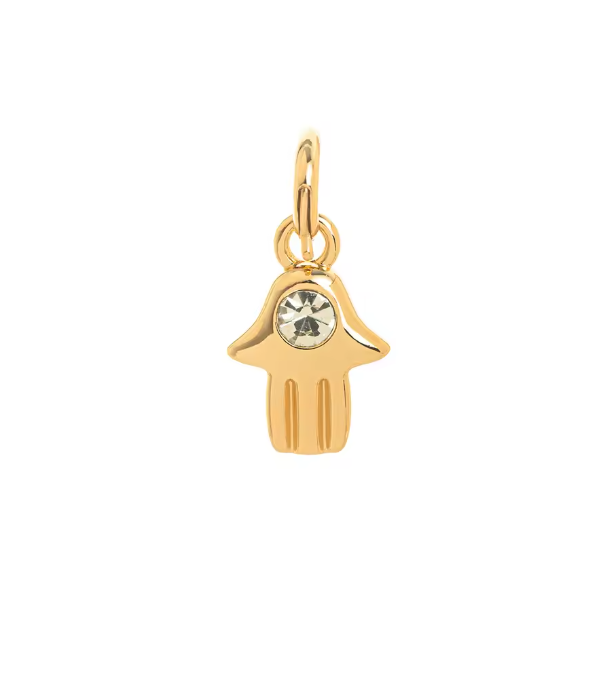 Celestial Hamsa Charm / 18K Gold Plated