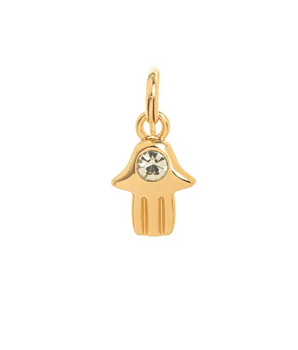 Celestial Hamsa Charm / 18K Gold Plated - Nina Kane Jewellery