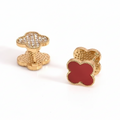 Astoria Double Sided Clover Earrings view 1