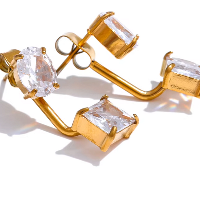Christa Cubic Zirconia Earrings
